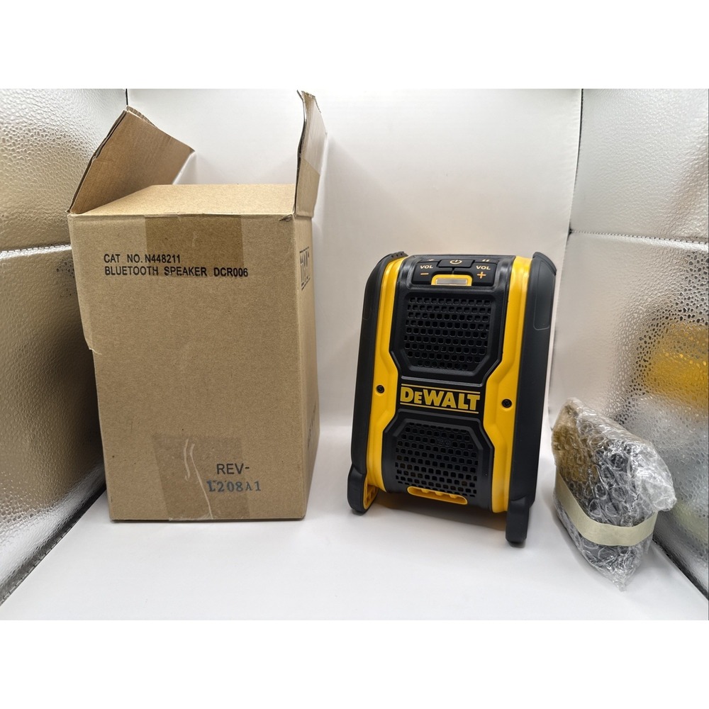 DeWalt DCR006 20V/12V Bluetooth Speaker NEW SPEAKER ONLY